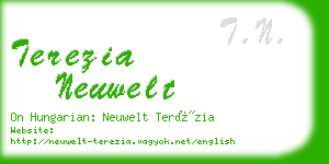 terezia neuwelt business card